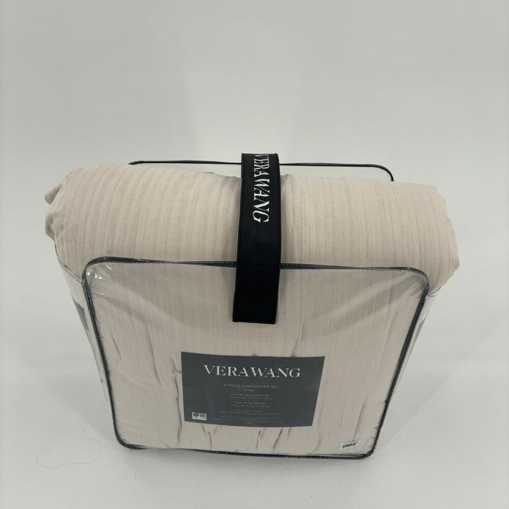 Vera Wang Solid Chenille Comforter Set